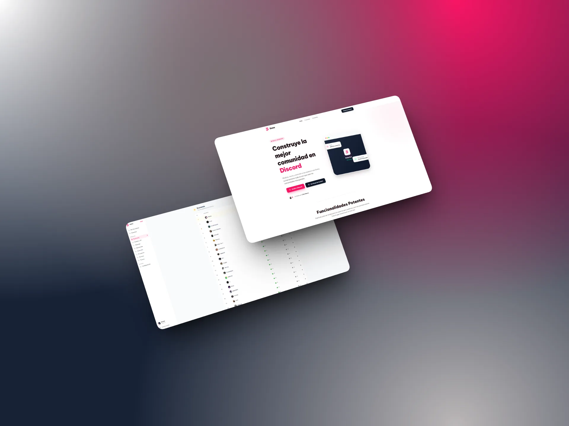 Enma Ecosystem: Automatización y Gestión de Comunidades en Discord