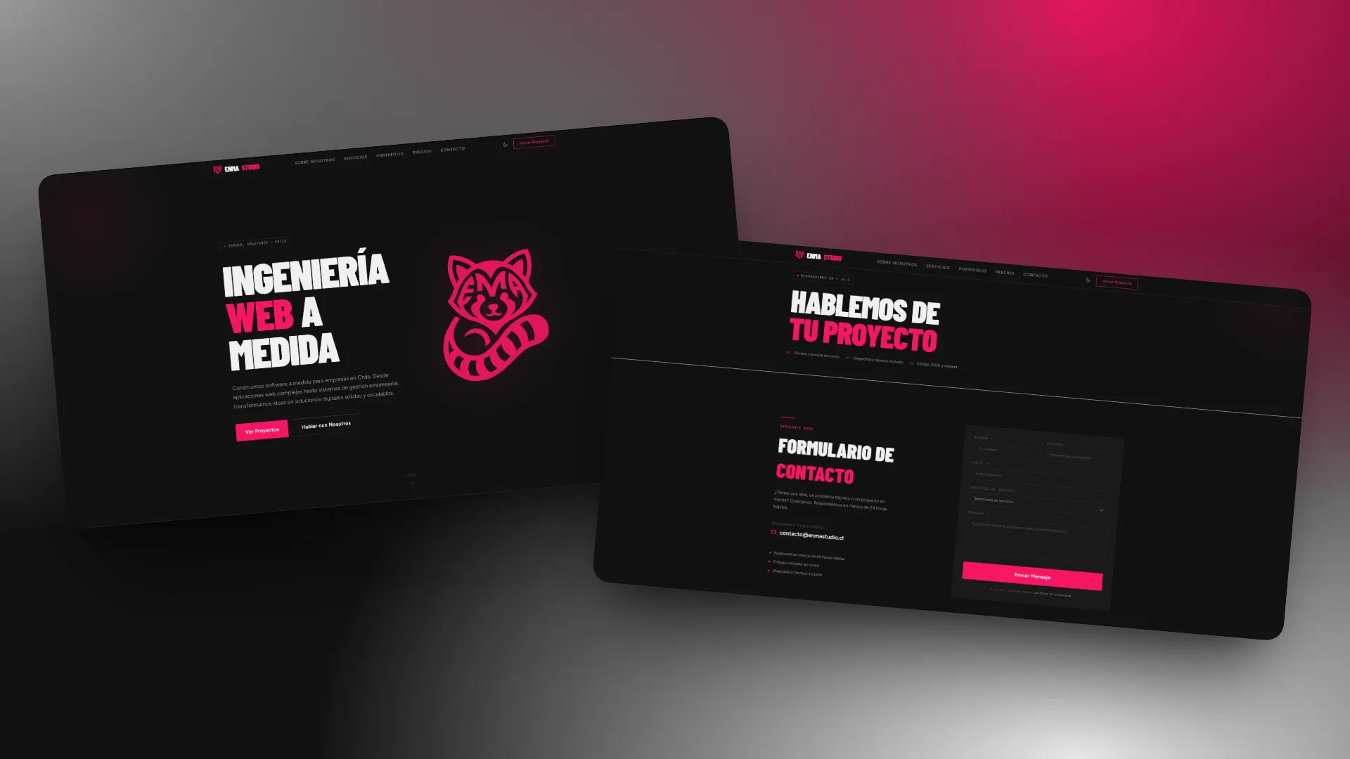 EnmaStudio: Ecosistema Digital Corporativo y CMS Híbrido